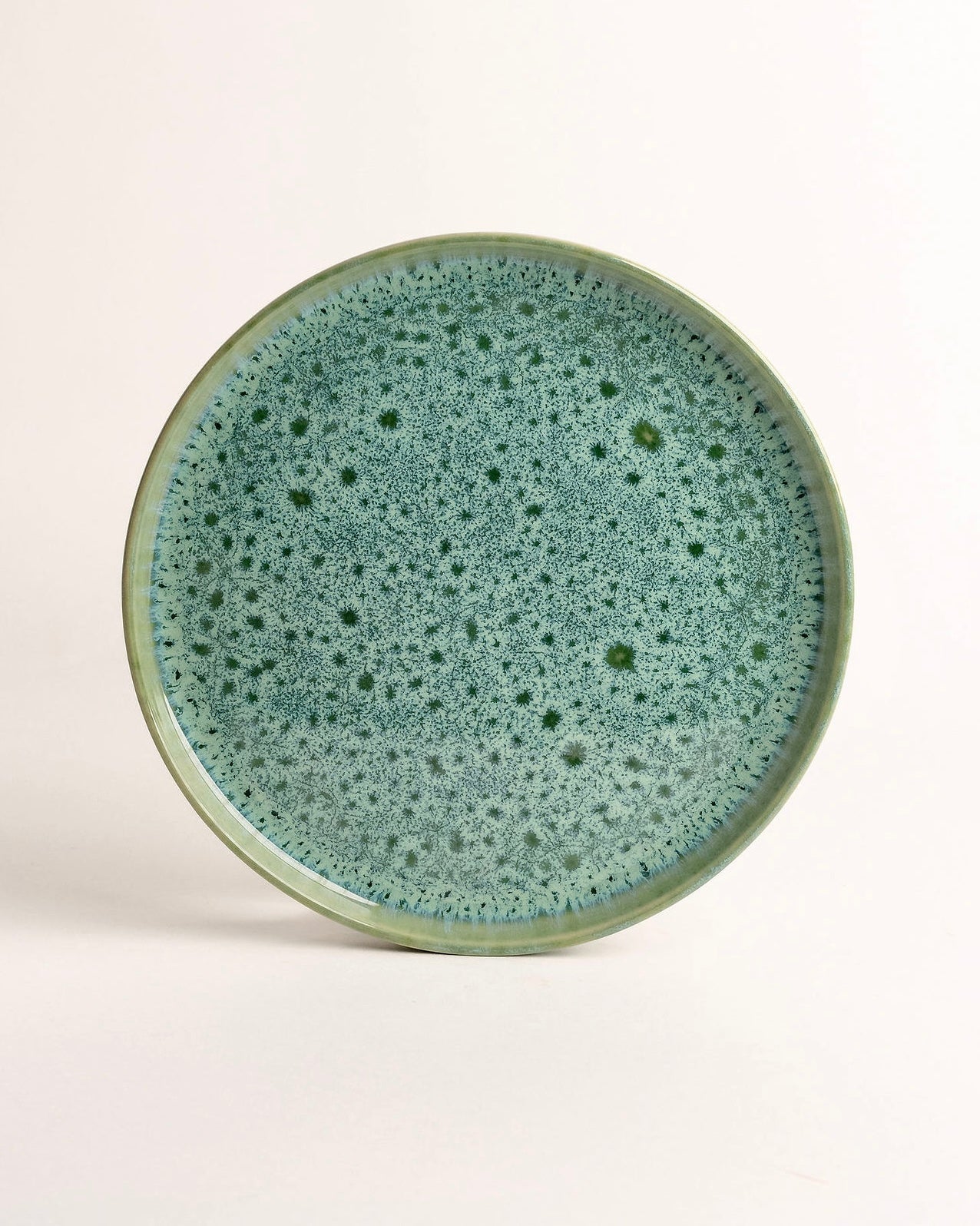 Faro Plate Large Matt White