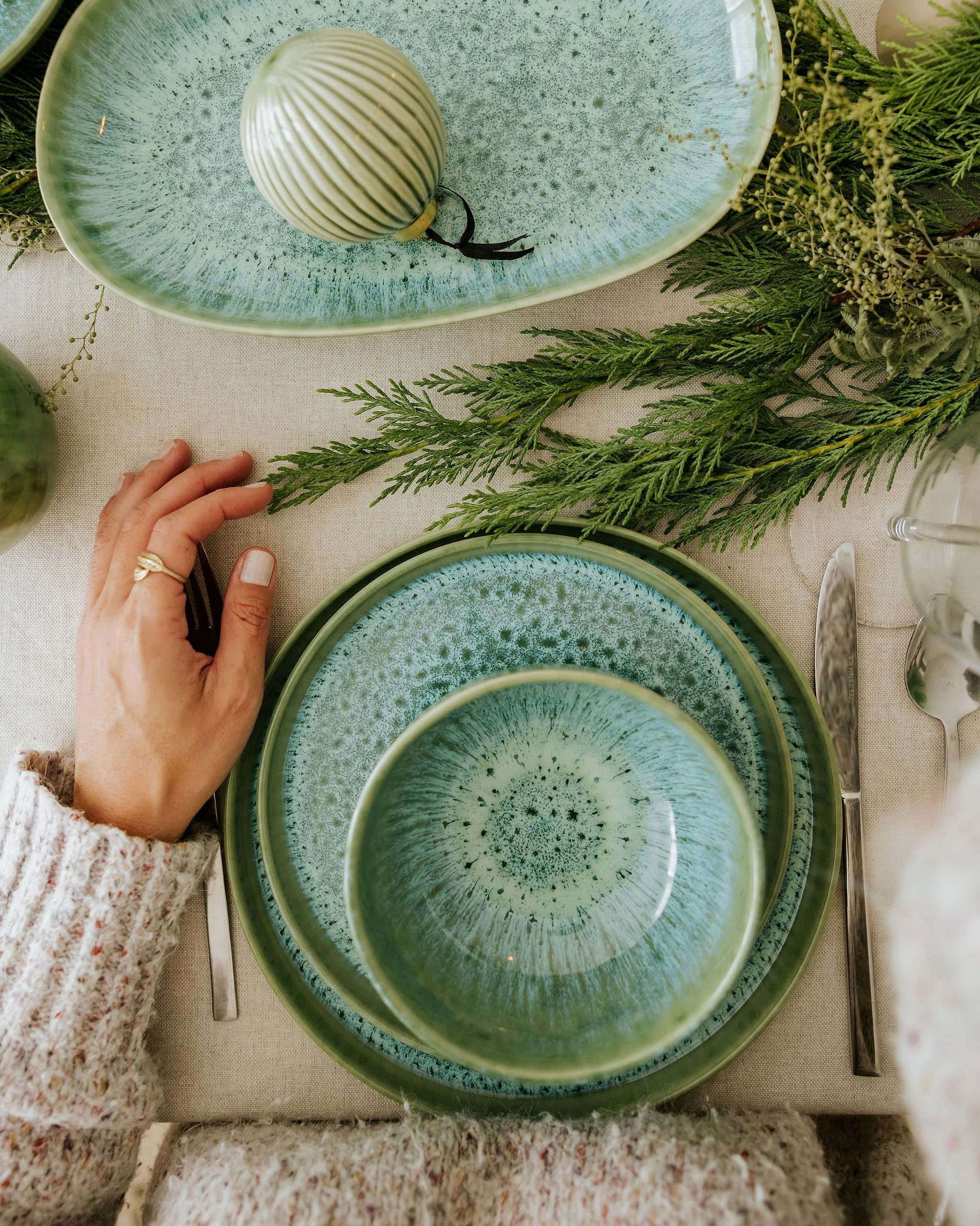 Faro Plate Small Matt White