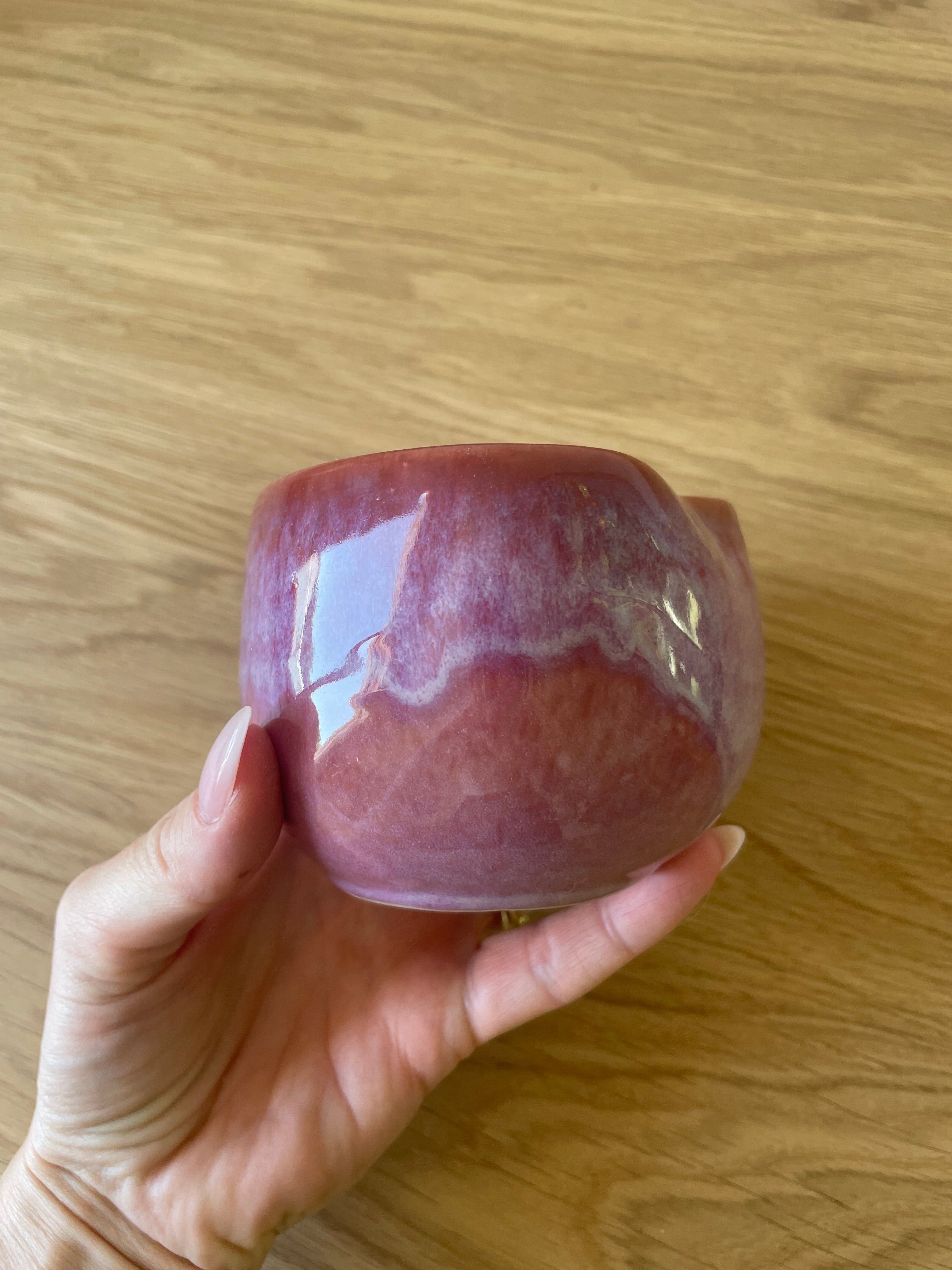 Amora Becher Rosa B-Ware