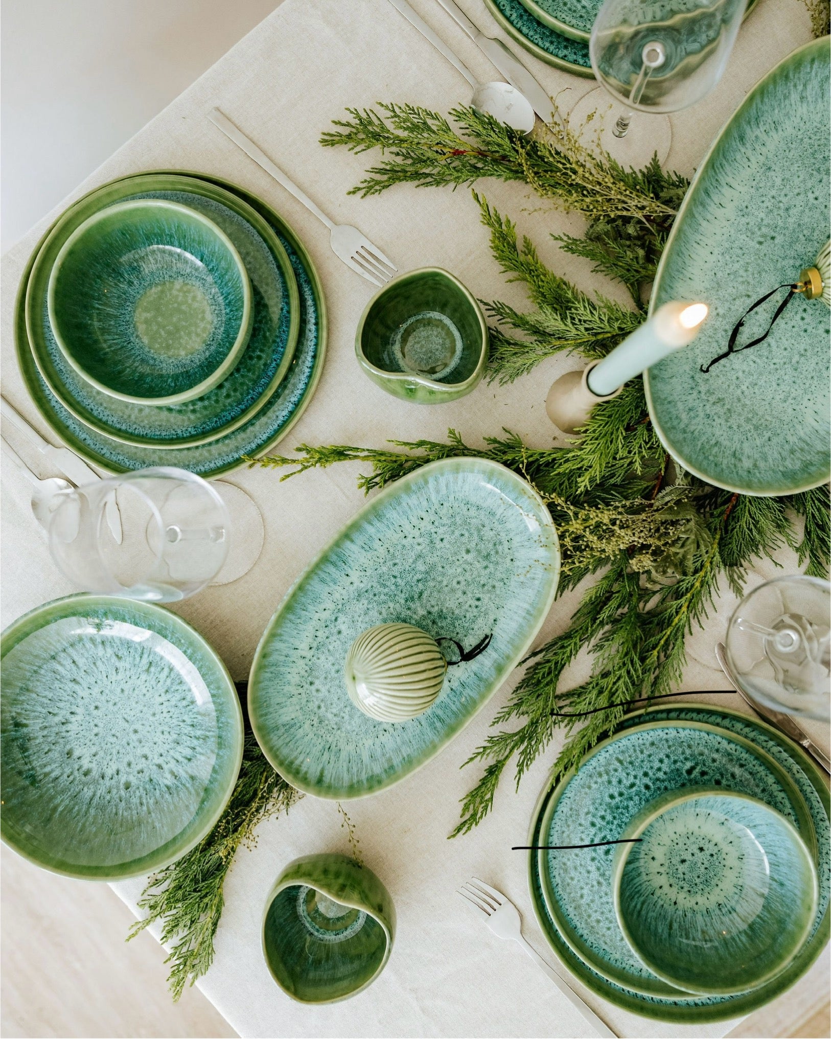 Faro Plate Large Matt White