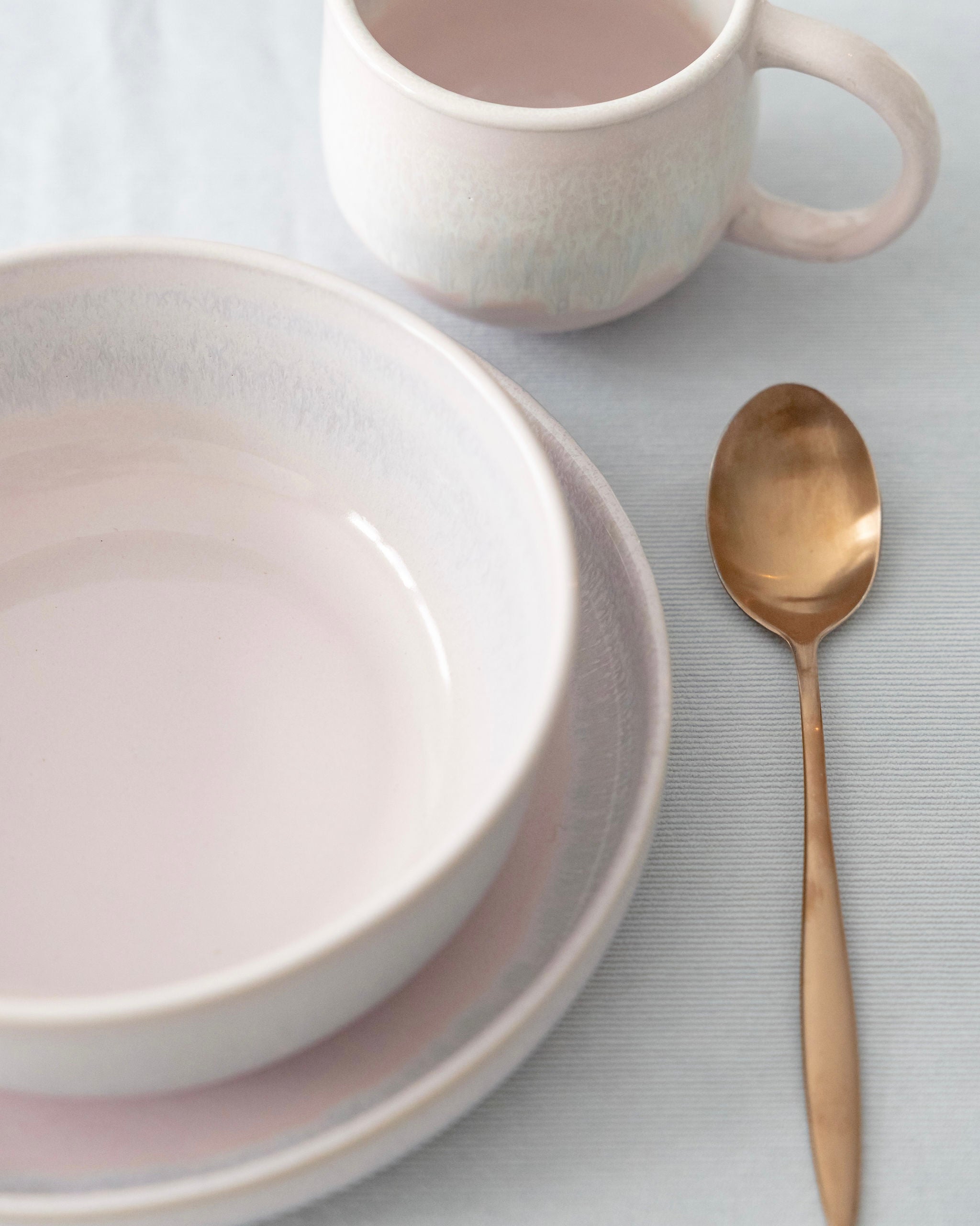 Faro Geschirrset Cotton Pink 12-teilig