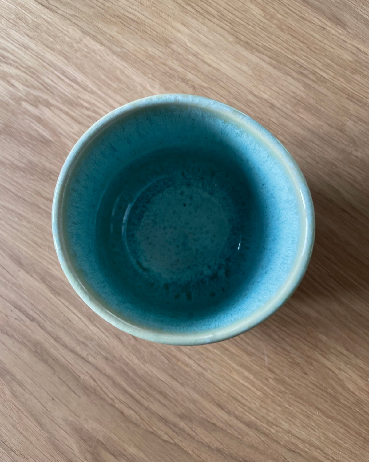 Évora Becher Mint Grün Imperfections