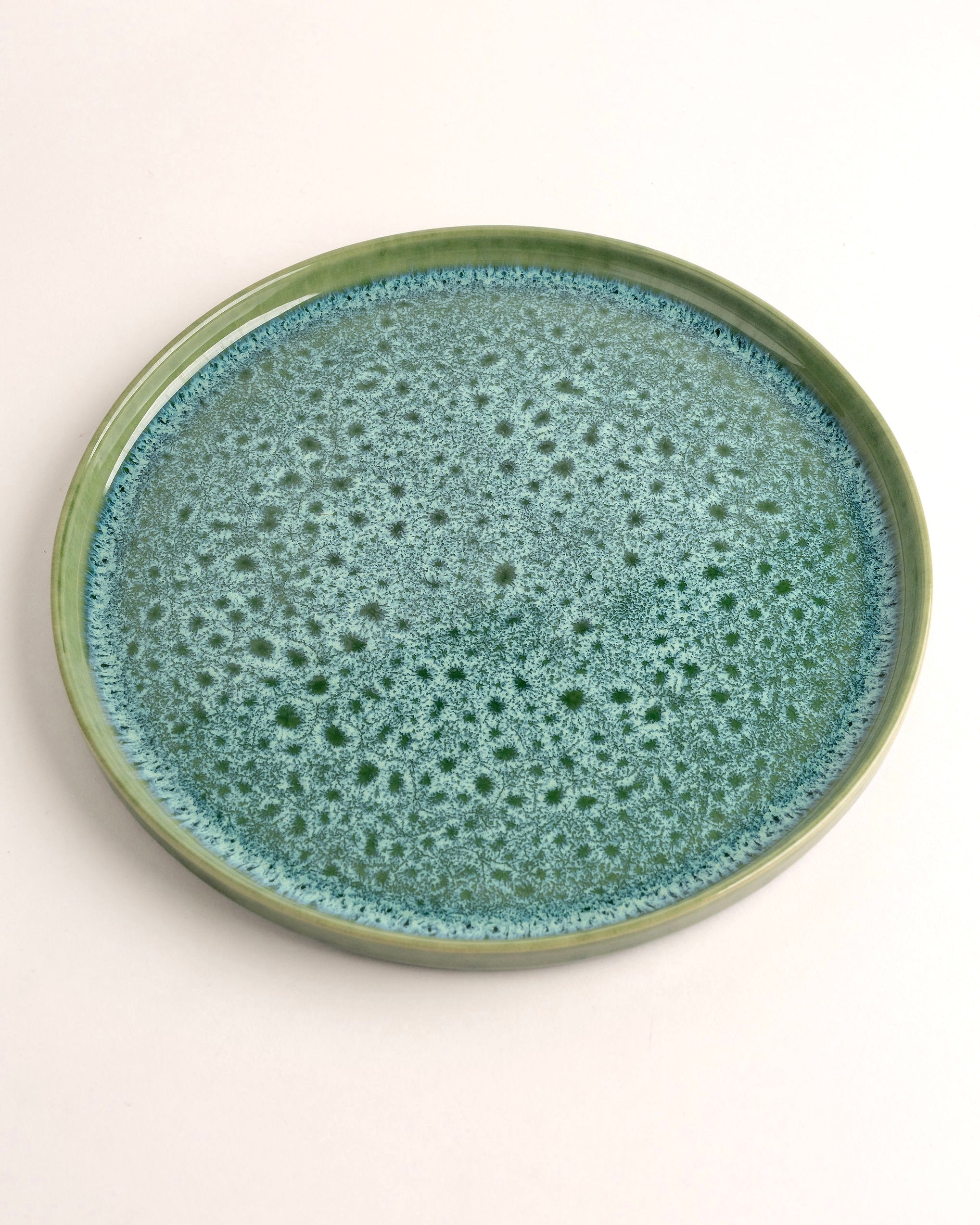 Faro Plate Large Matt White