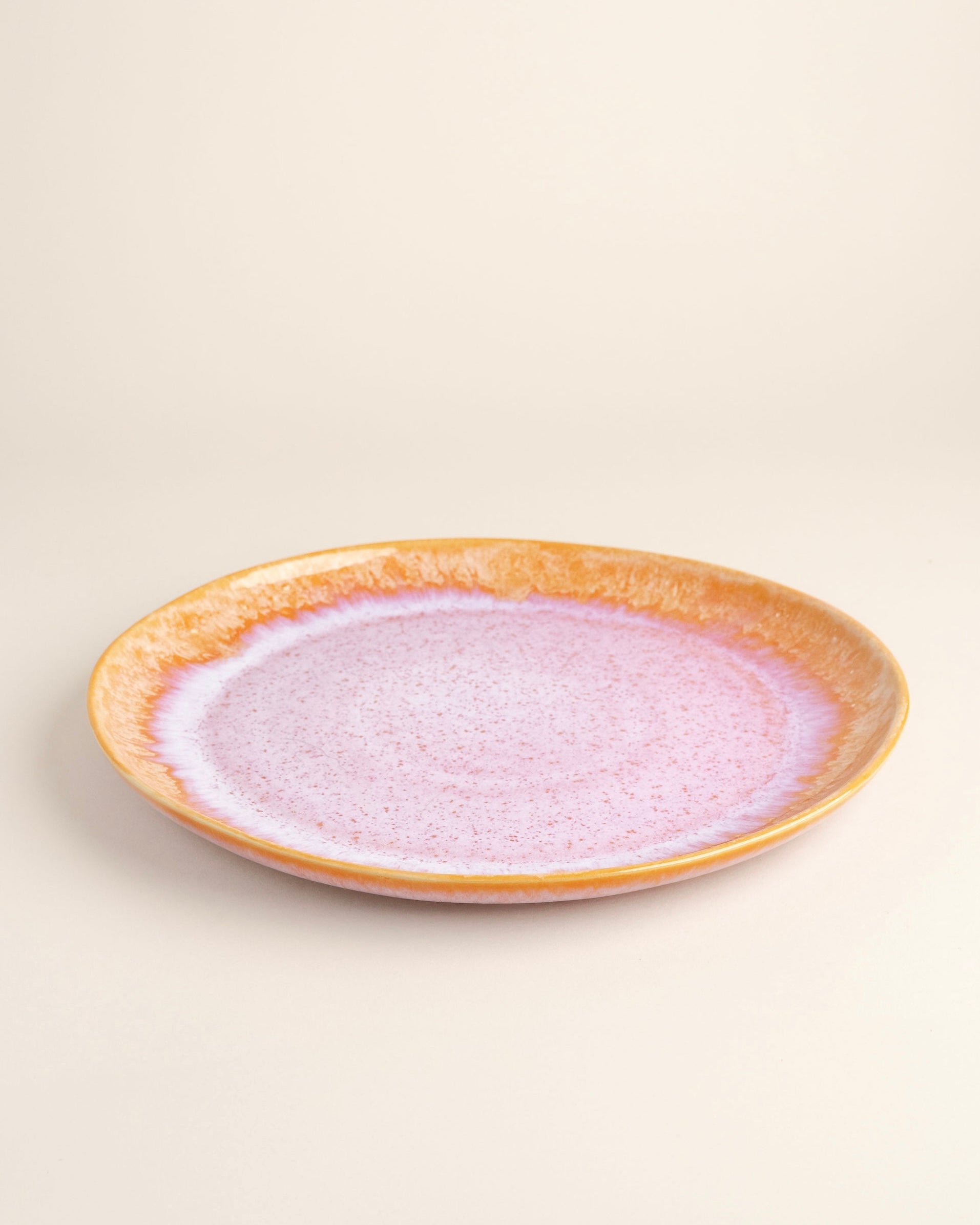 Évora Plate Large Coral Pink