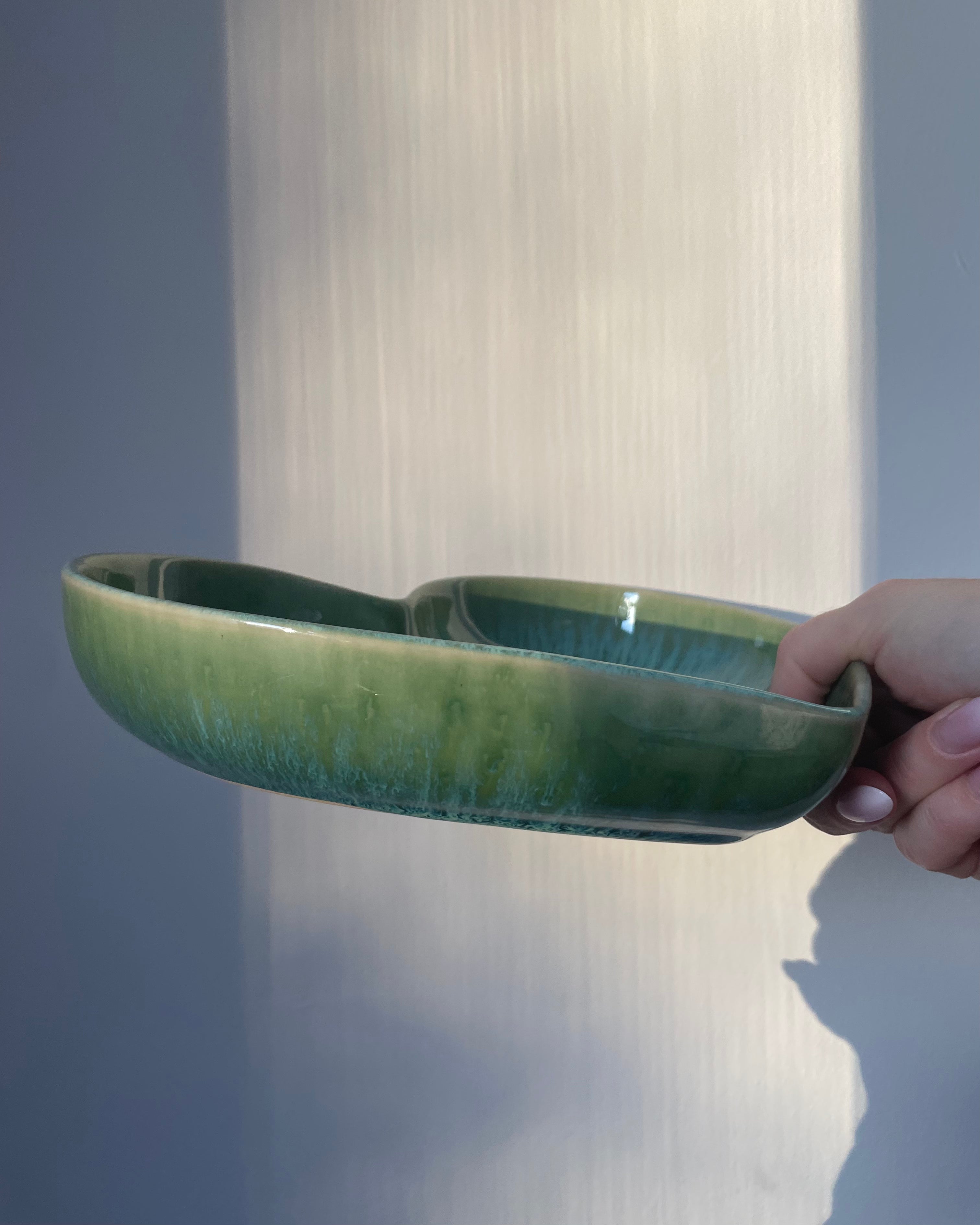 Amora Teller tief Madeira Grün