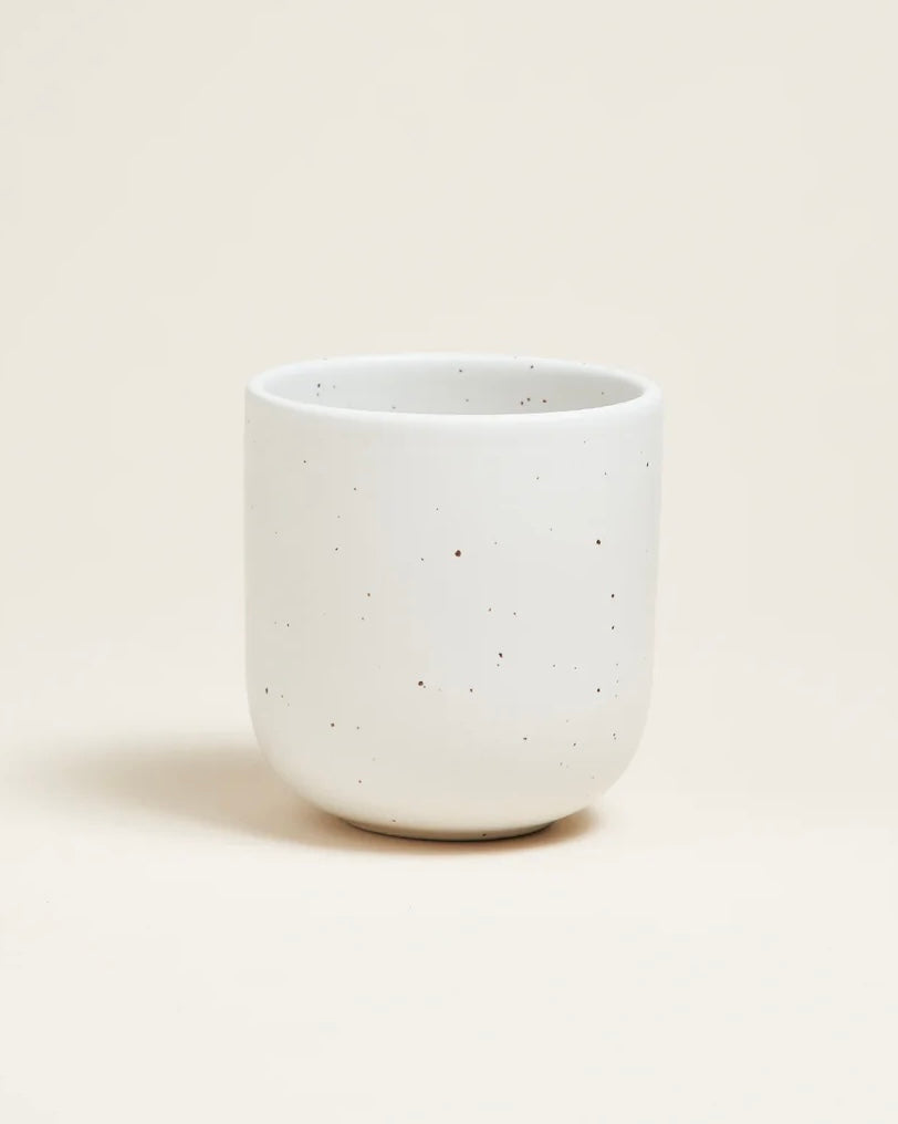 Guincho mug speckled matt white