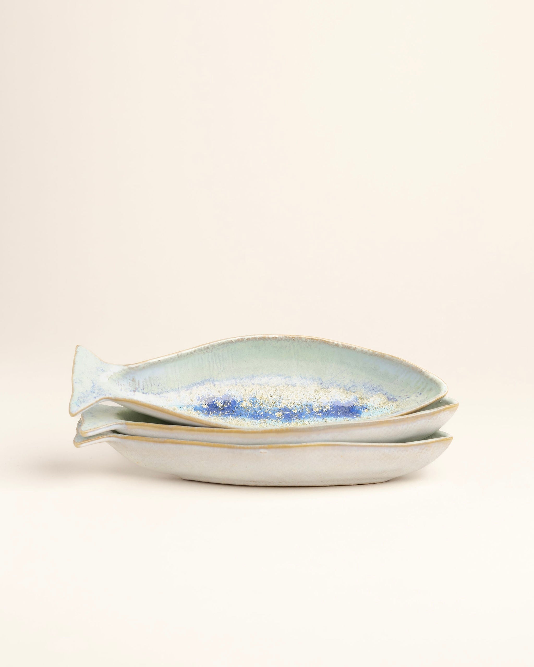 Maricor Fish Serving Bowl Small Turquoise