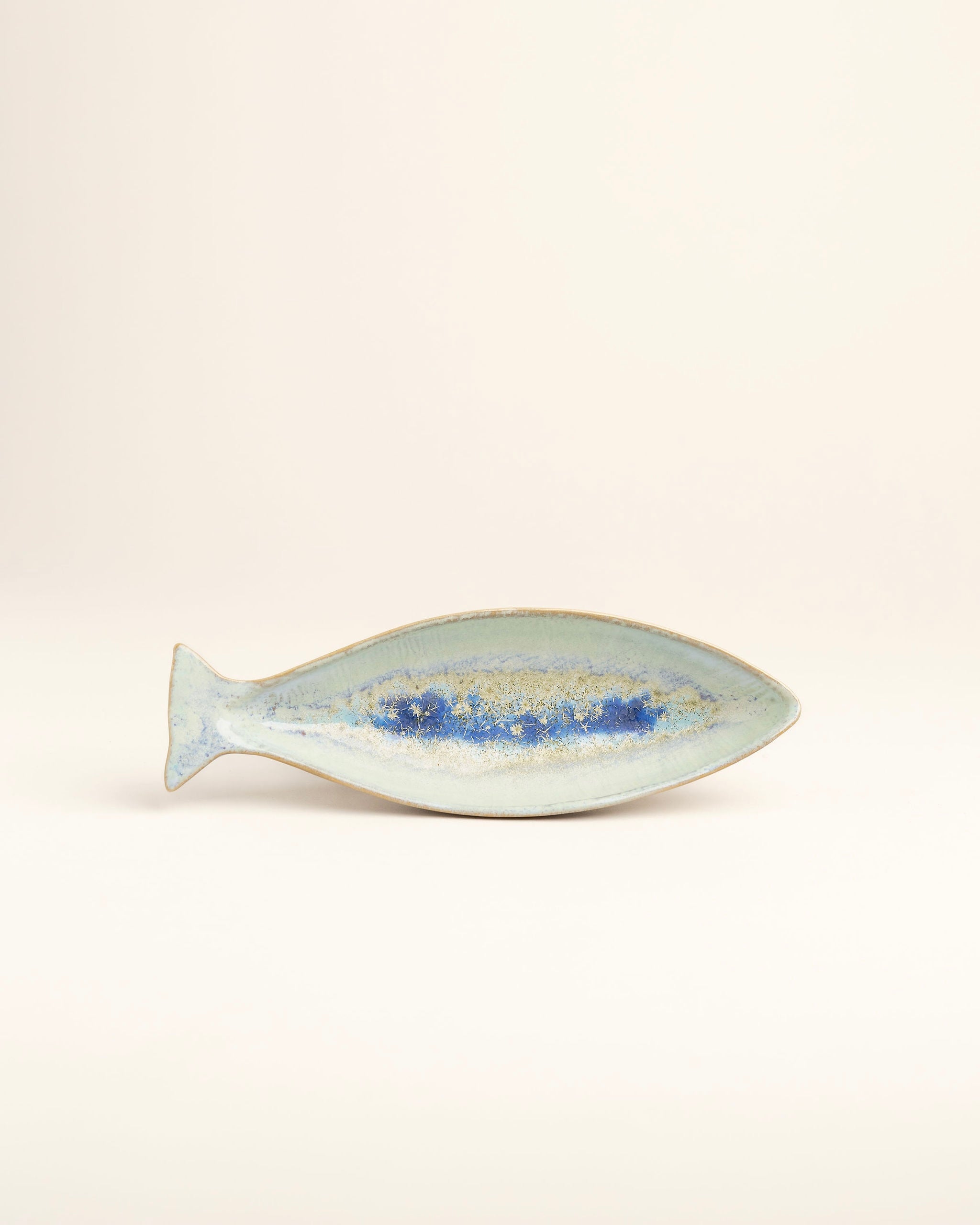 Maricor Fish Serving Bowl Small Turquoise