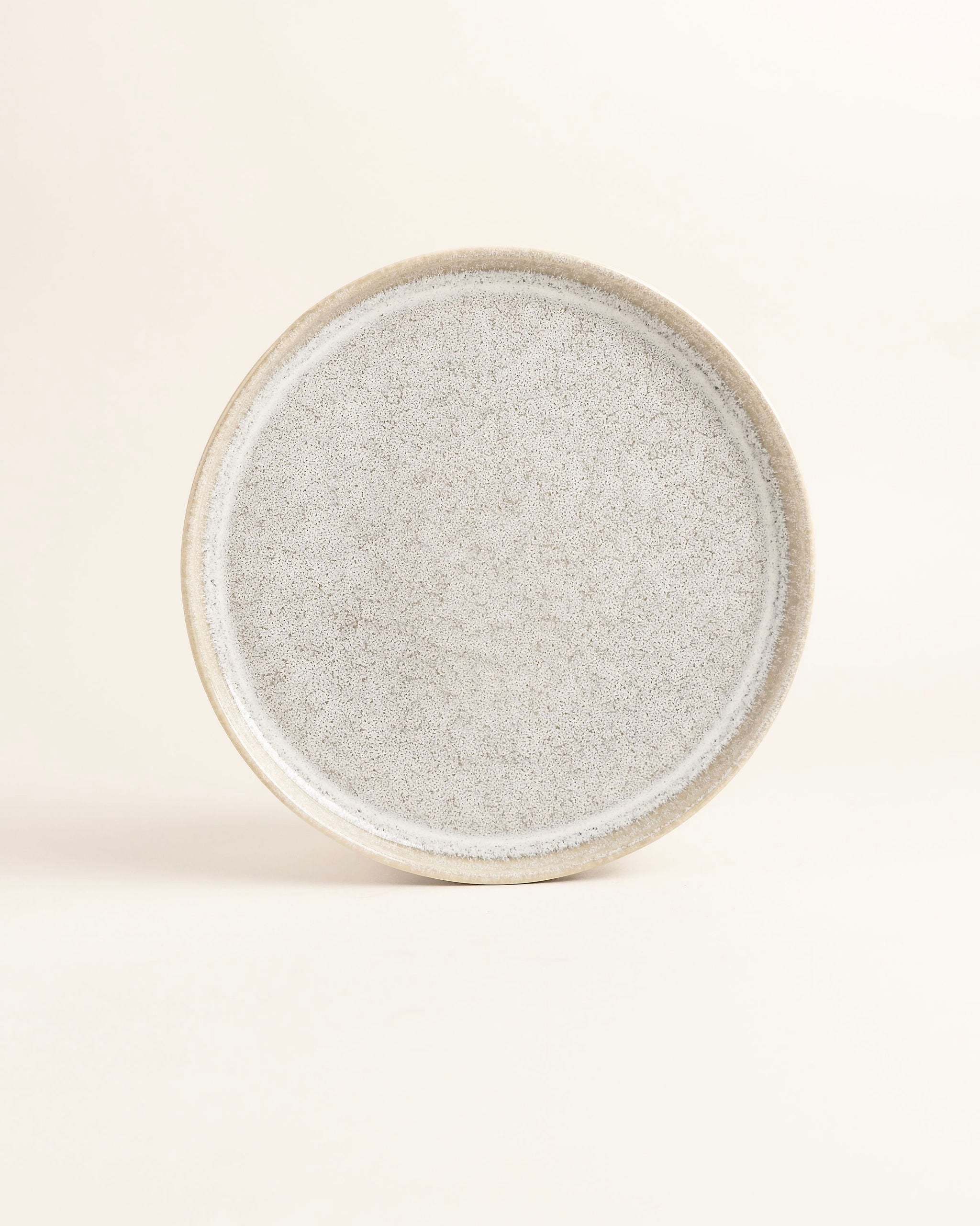 Faro Plate Small Matt White