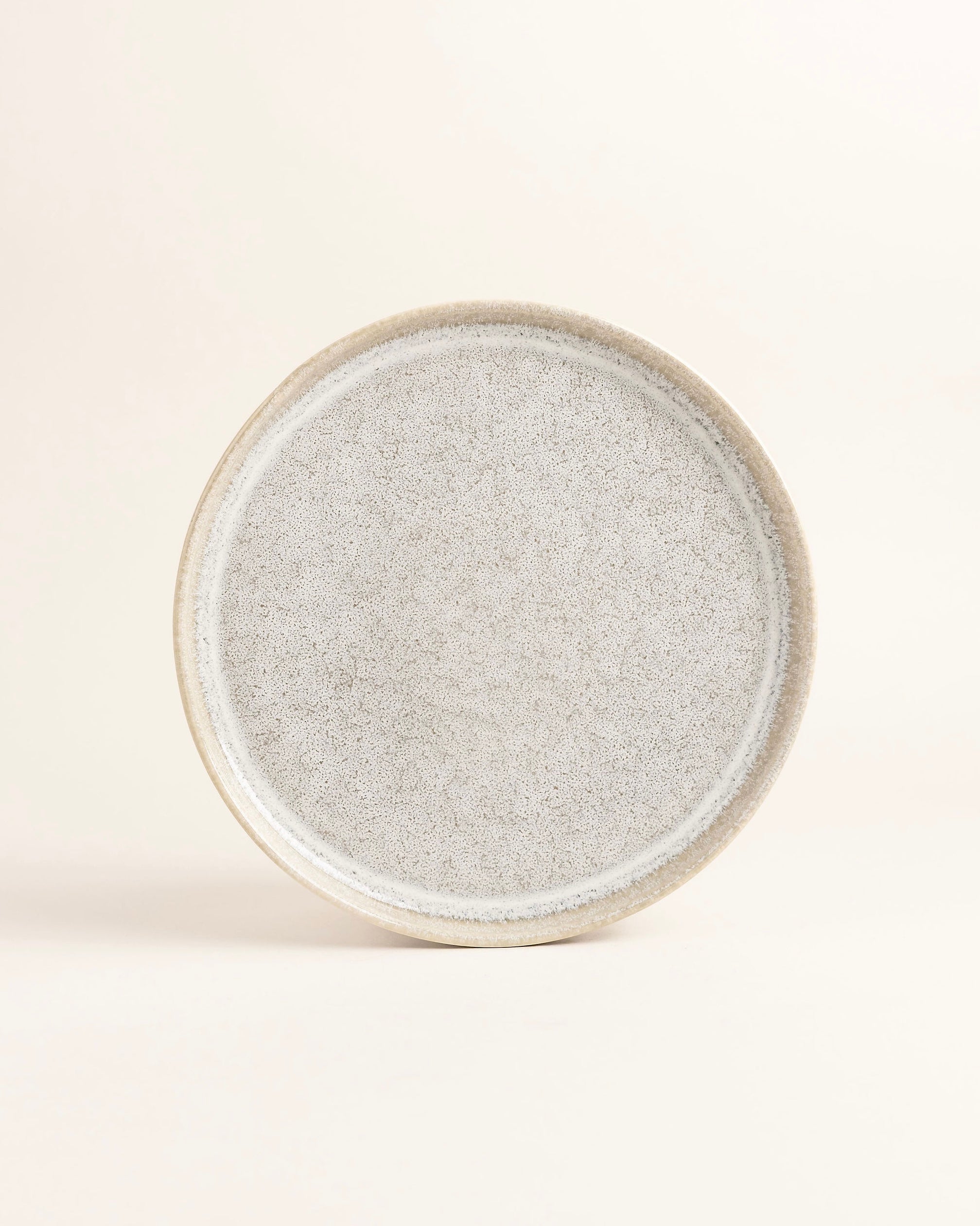 Faro Plate Small Matt White