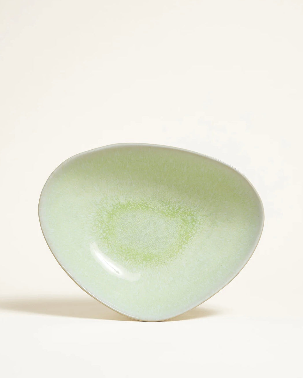 Coimbra pasta plate mother of pearl green