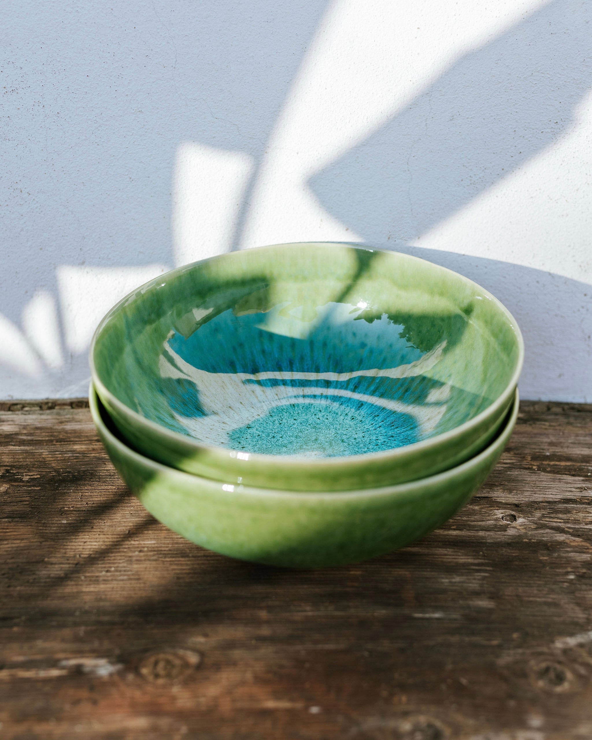 Madeira Salad Bowl Green