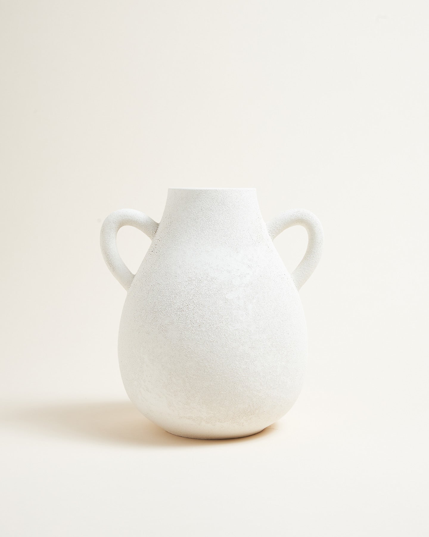 Chiado Vase Amphora White with Texture