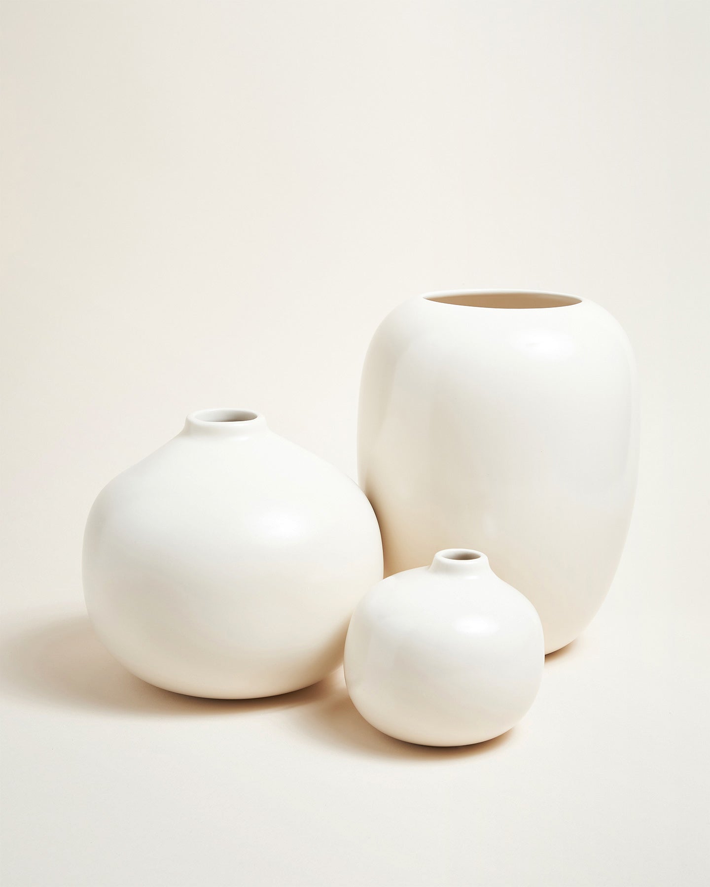Pedras Vase small Ivory