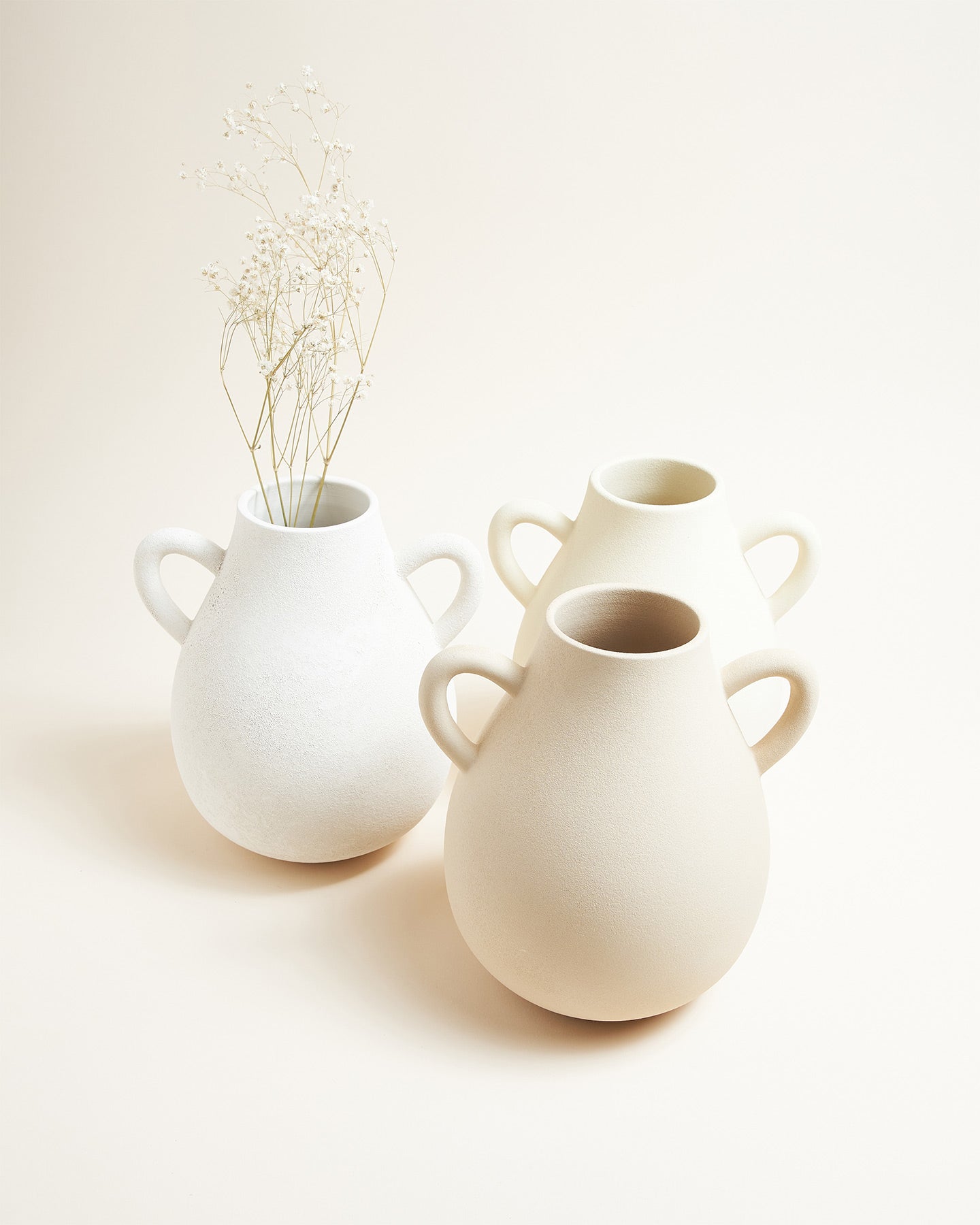 Chiado Vase Amphora Light Beige