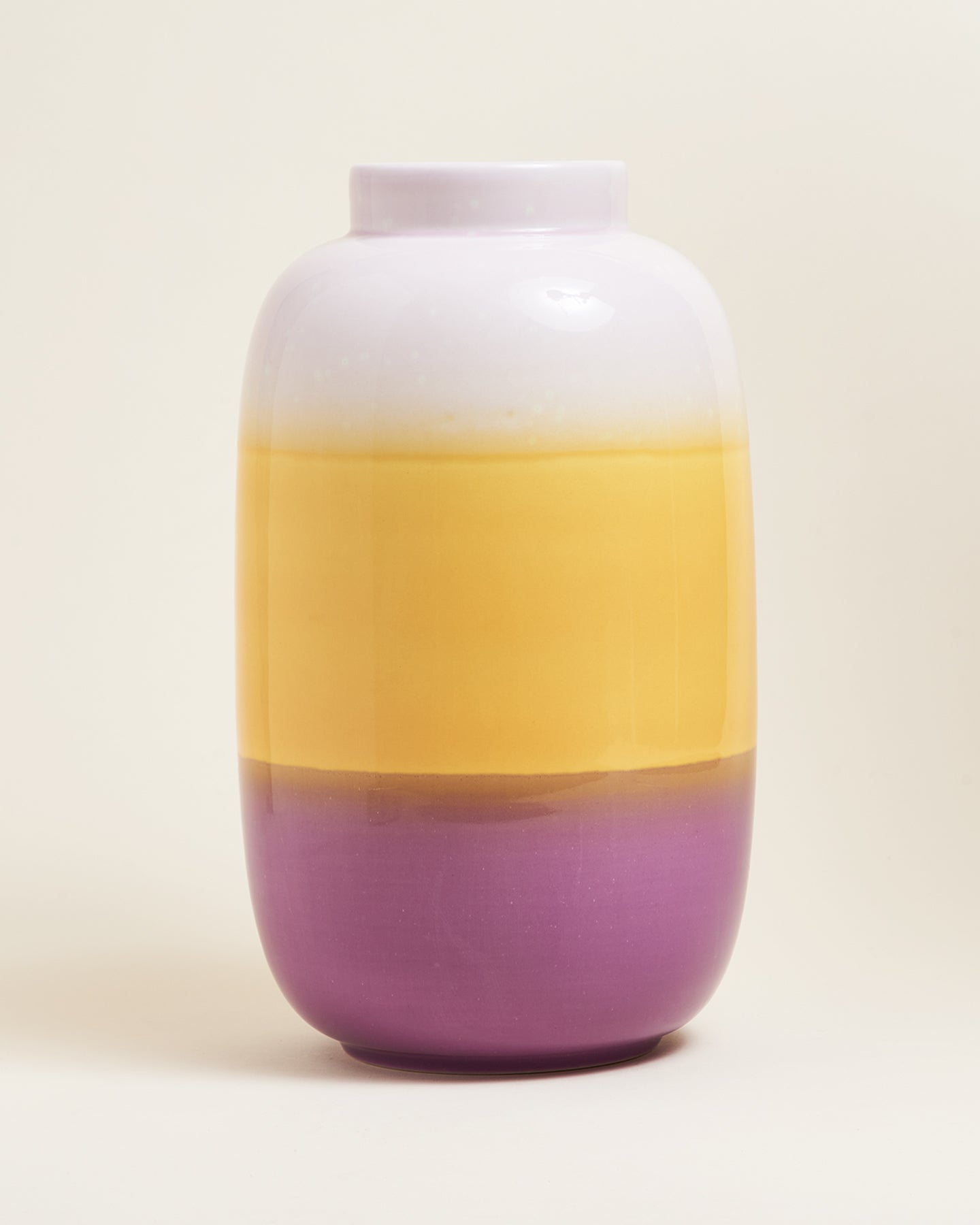 Maia Vase Pink/Yellow/Purple