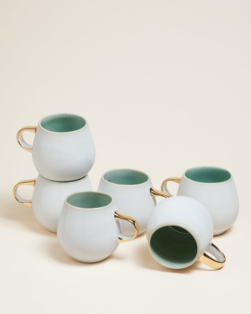 Bica Tasse groß Green Limited Gold Edition